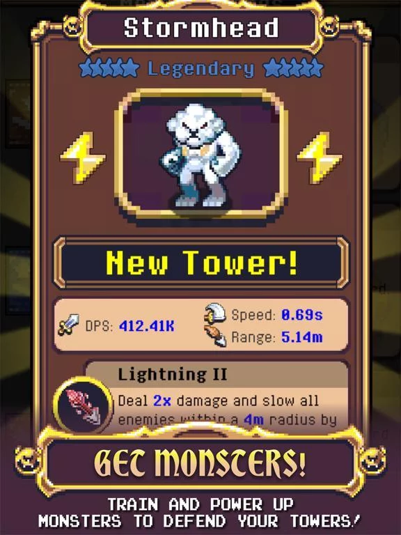 Изображение игры: Idle Monster TD