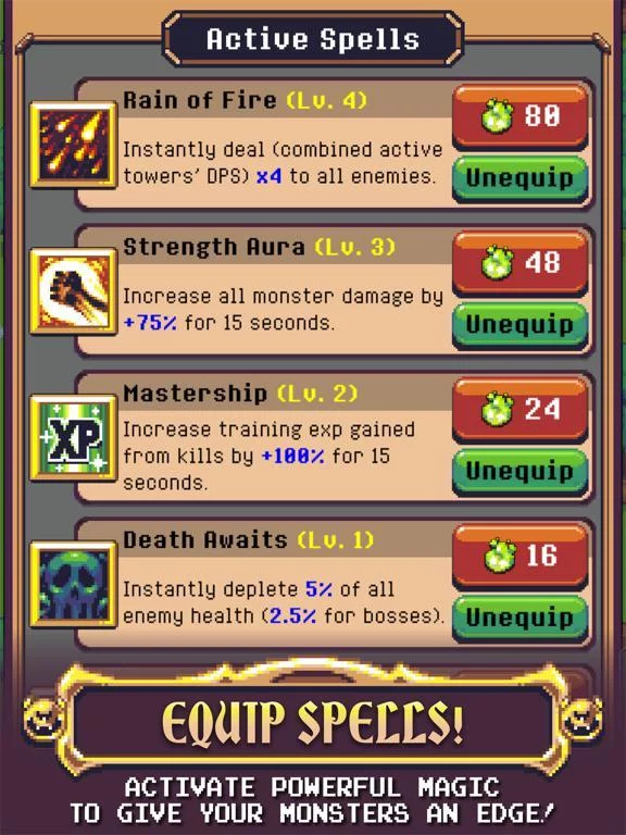 Изображение игры: Idle Monster TD