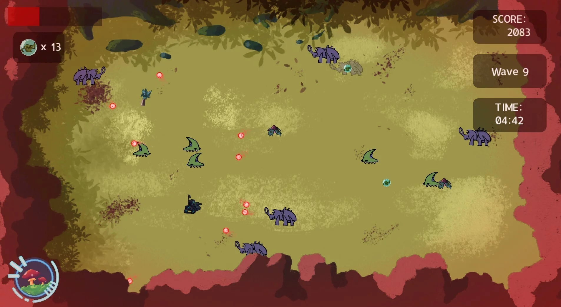 Изображение игры: Shroom & Doom