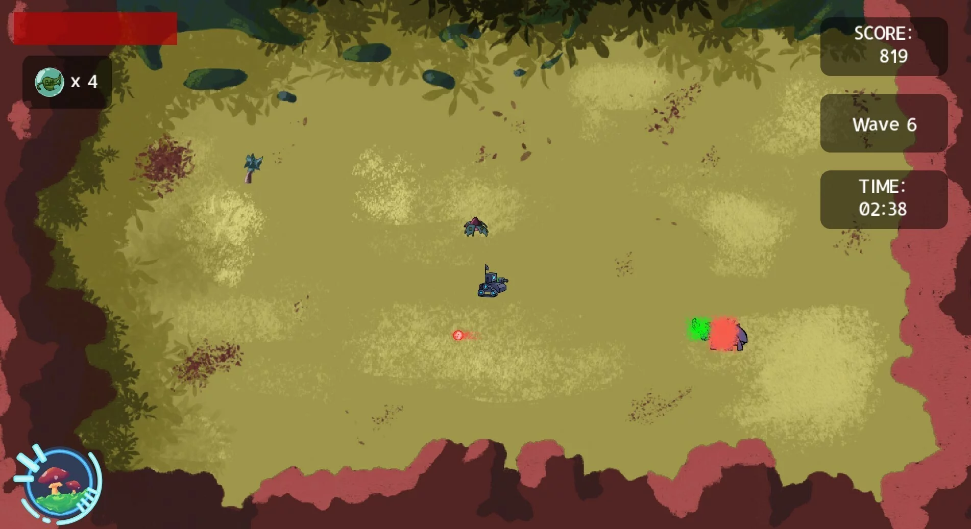 Изображение игры: Shroom & Doom