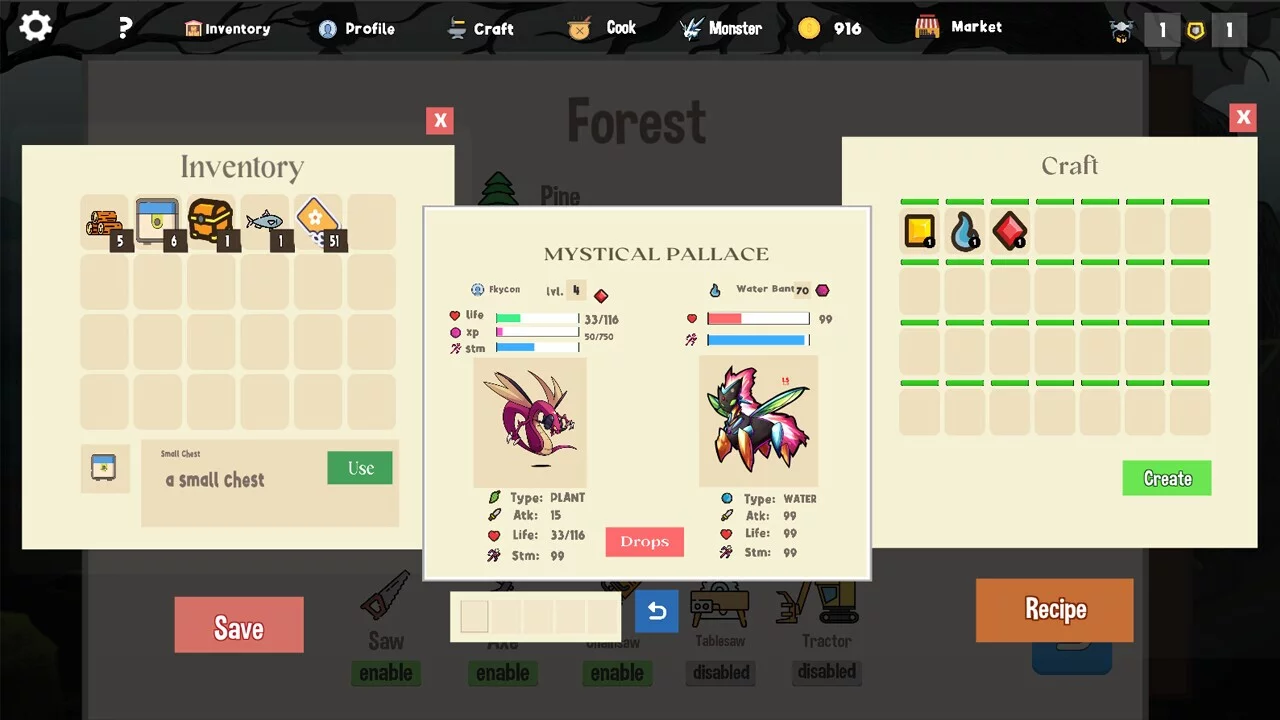 Изображение игры: Monsters Idle RPG