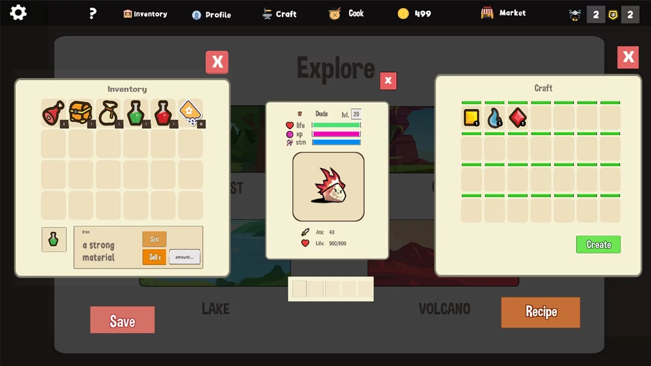 Изображение игры: Monsters Idle RPG