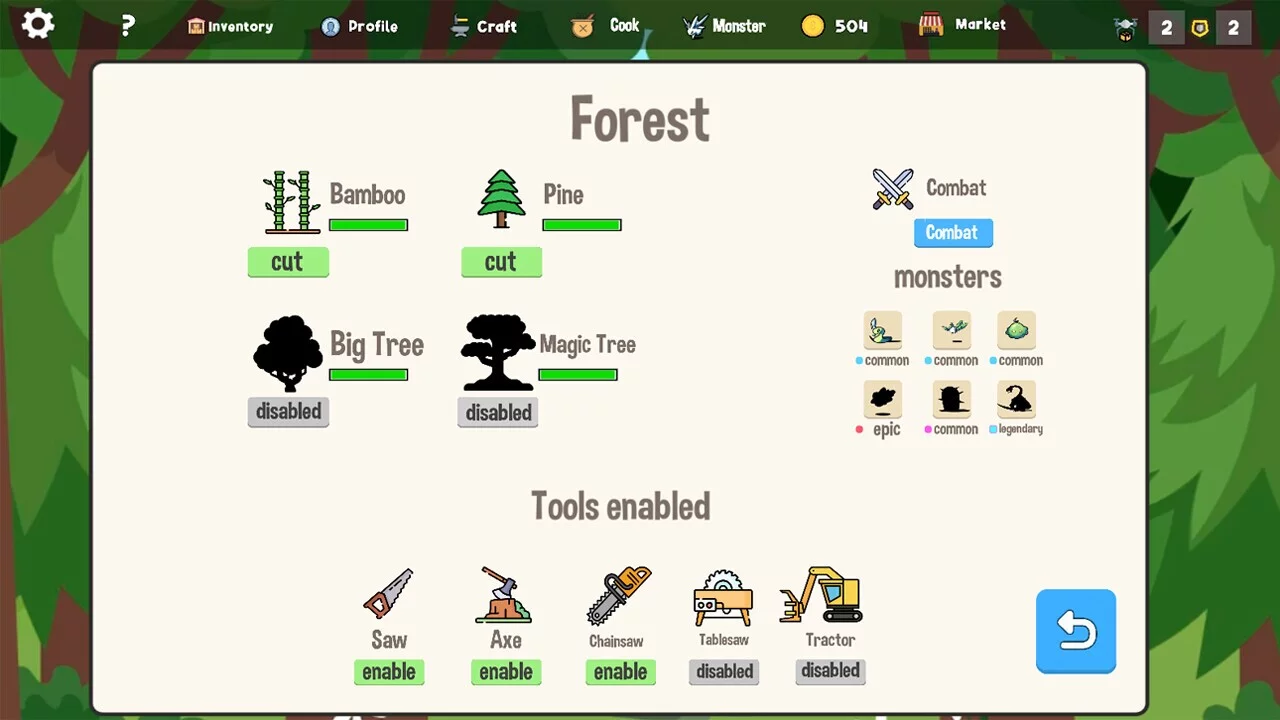 Изображение игры: Monsters Idle RPG
