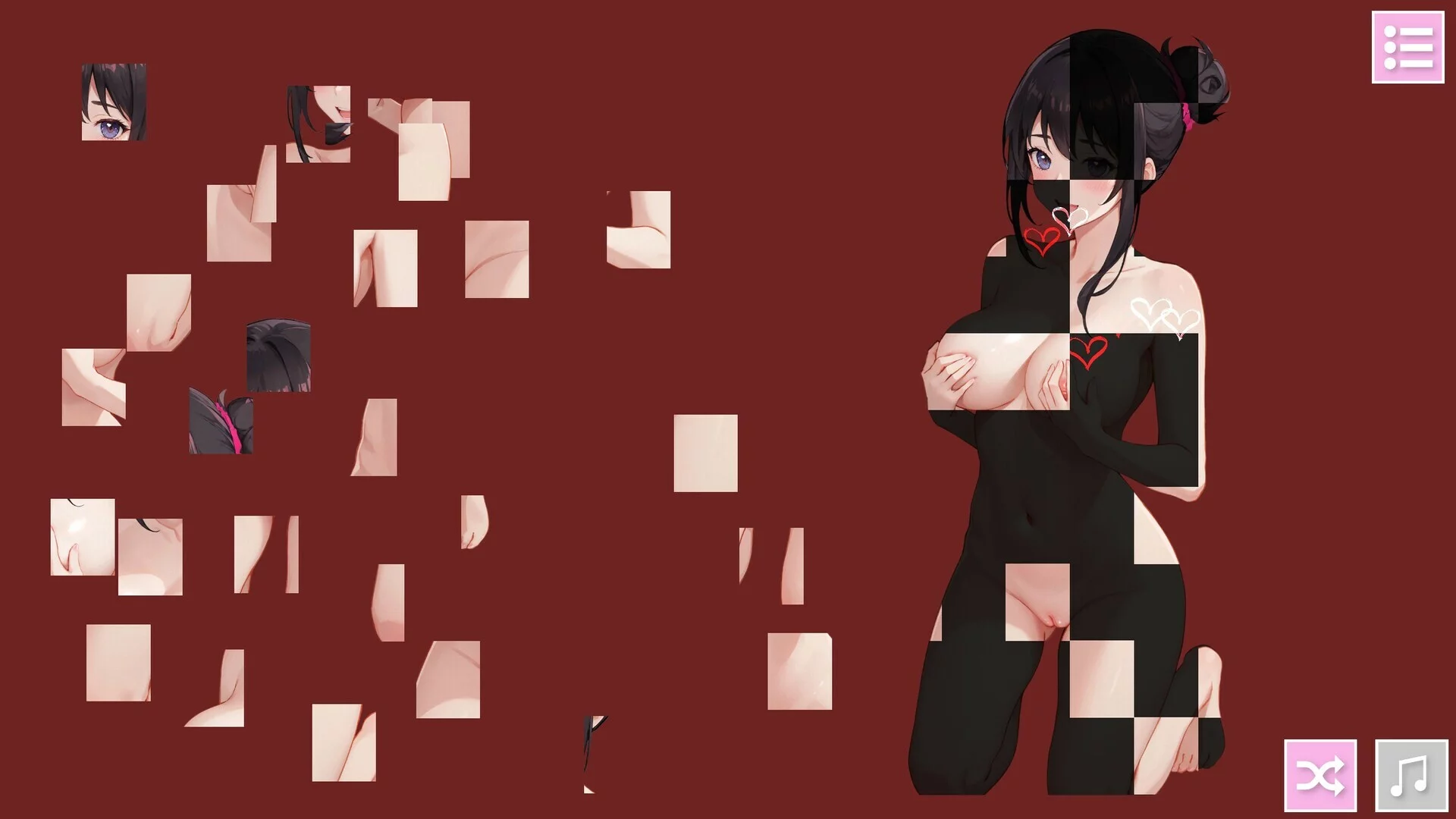 Изображение игры: Sexy Anime Puzzle Game - A Hentai Girl Puzzle Adventure