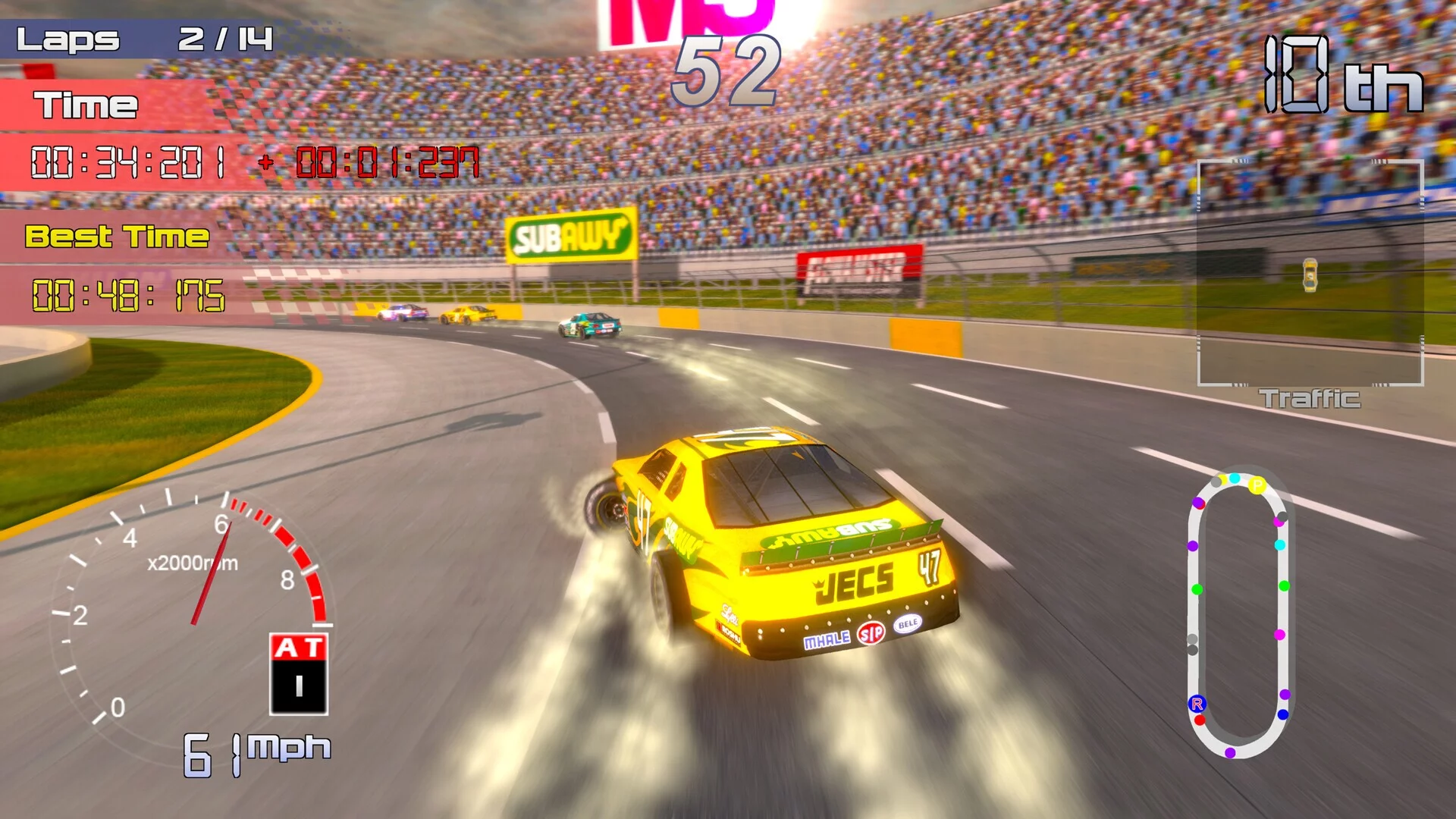Изображение игры: Speedway Racing