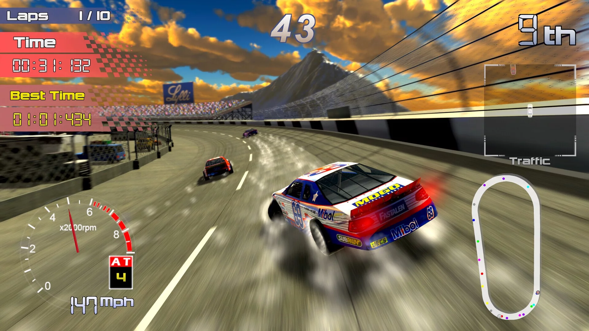 Изображение игры: Speedway Racing
