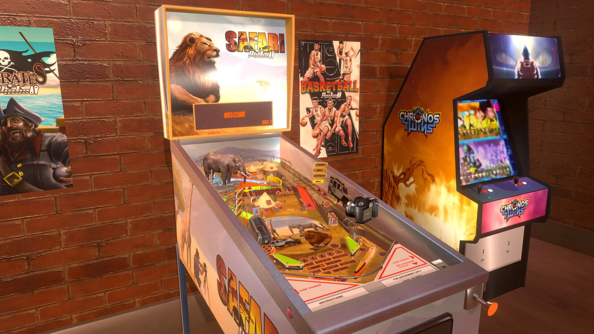 Изображение игры: Safari Pinball