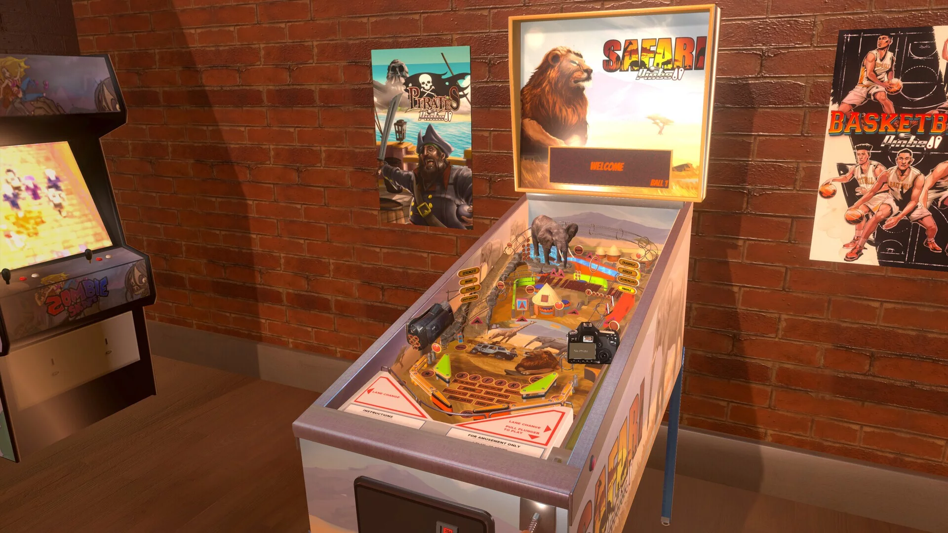 Изображение игры: Safari Pinball