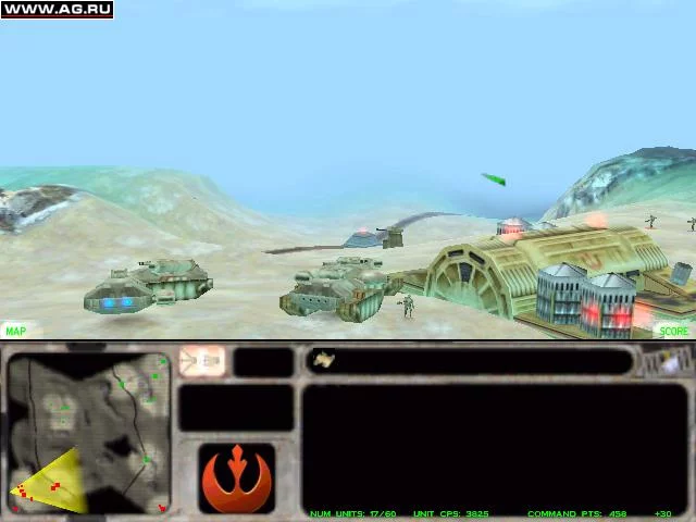 Изображение игры: Star Wars: Force Commander