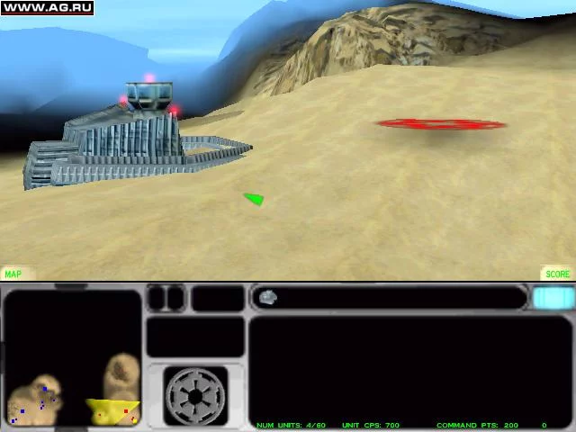 Изображение игры: Star Wars: Force Commander