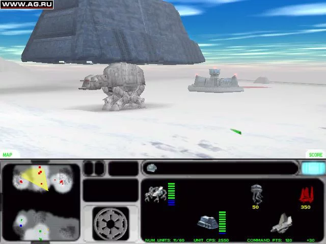 Изображение игры: Star Wars: Force Commander
