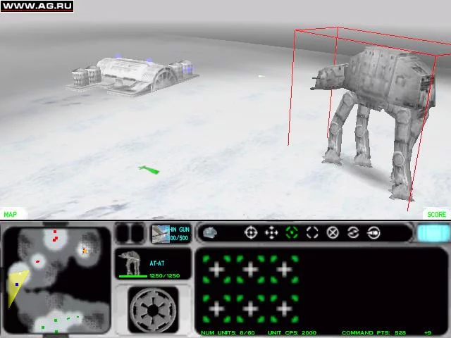 Изображение игры: Star Wars: Force Commander