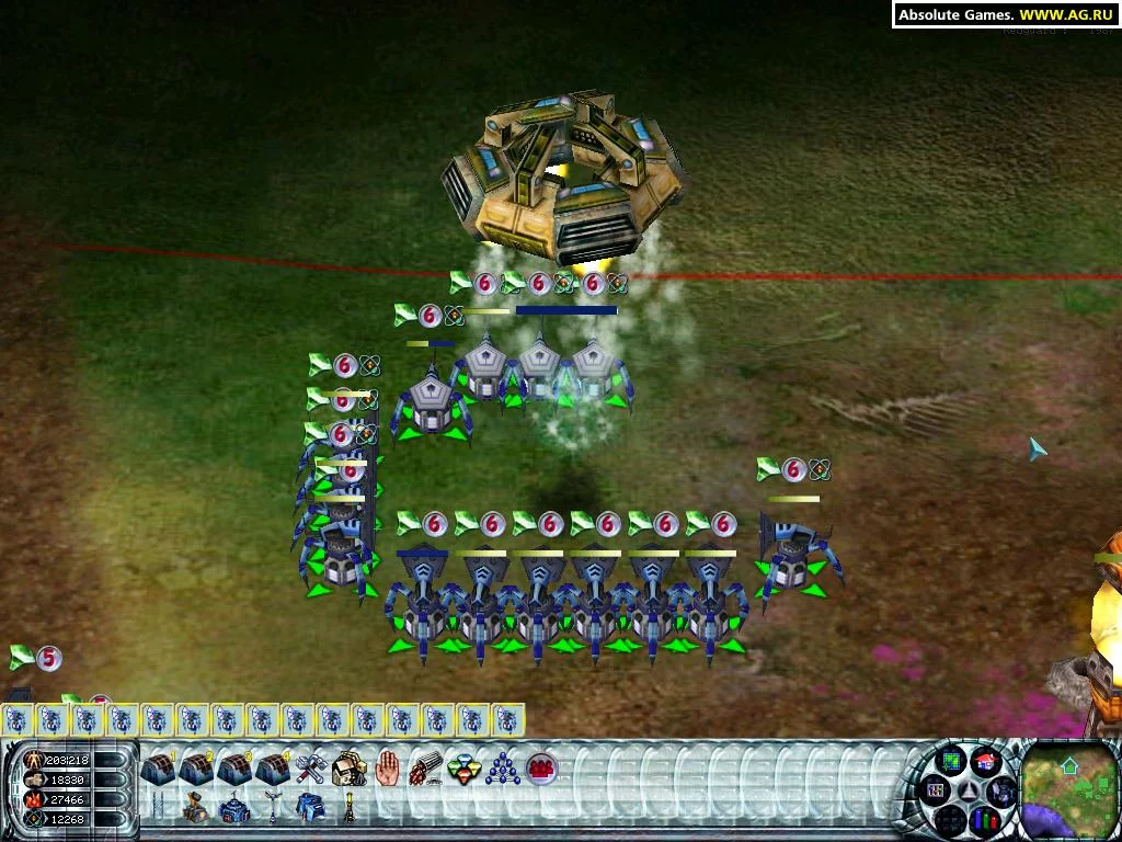Изображение игры: Dark Planet: Battle for Natrolis