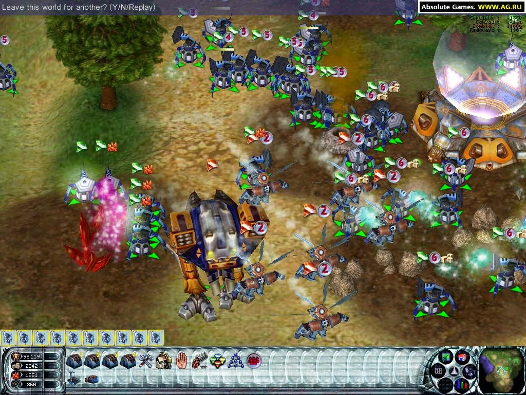 Изображение игры: Dark Planet: Battle for Natrolis