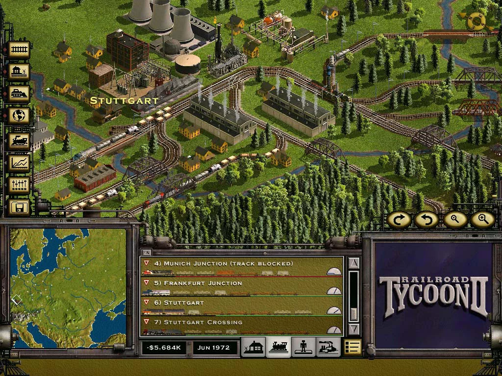 Изображение игры: Railroad Tycoon II Platinum