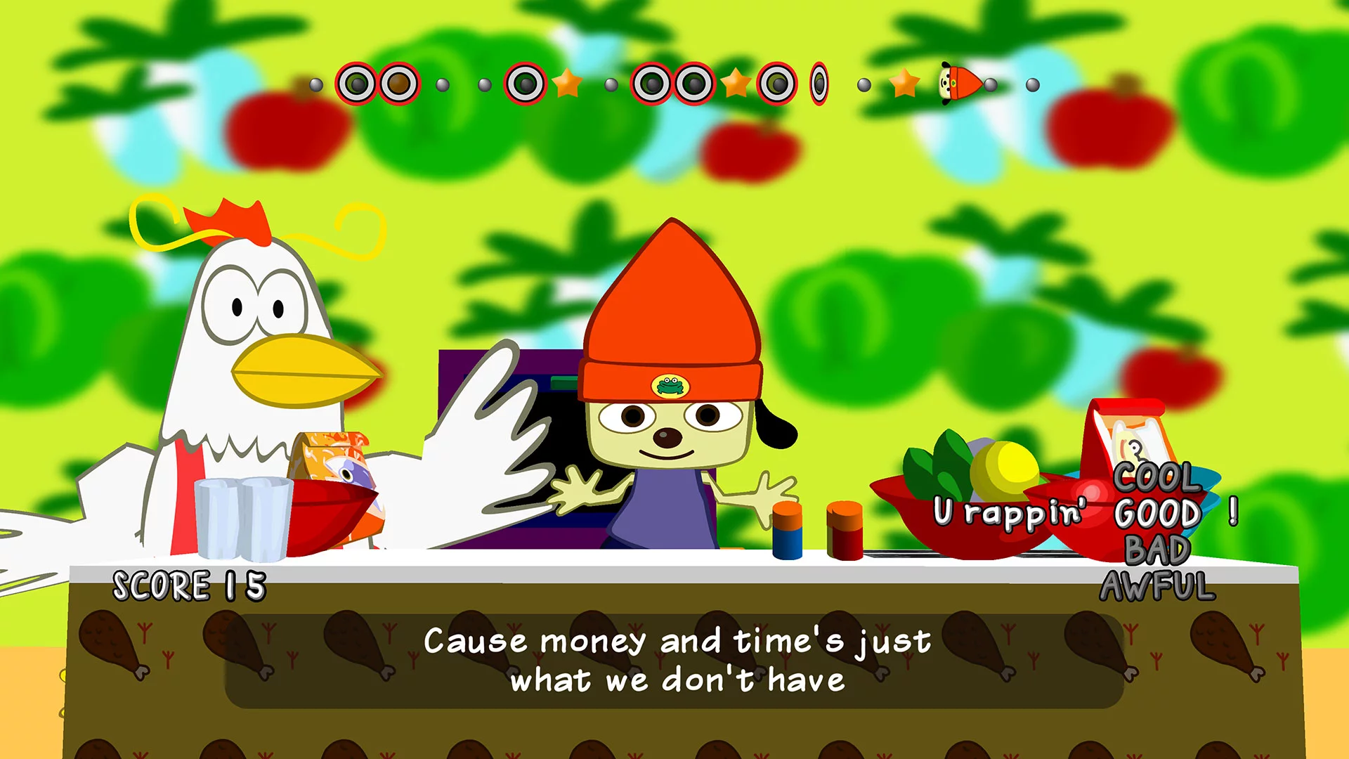 Изображение игры: PaRappa The Rapper: Remastered