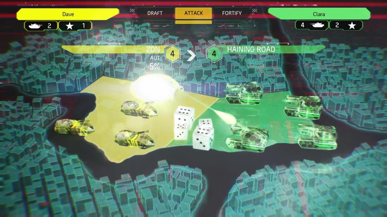 Изображение игры: Risk Urban Assault