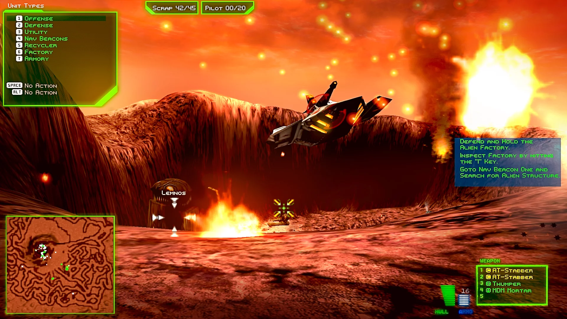 Изображение игры: Battlezone 98 Redux