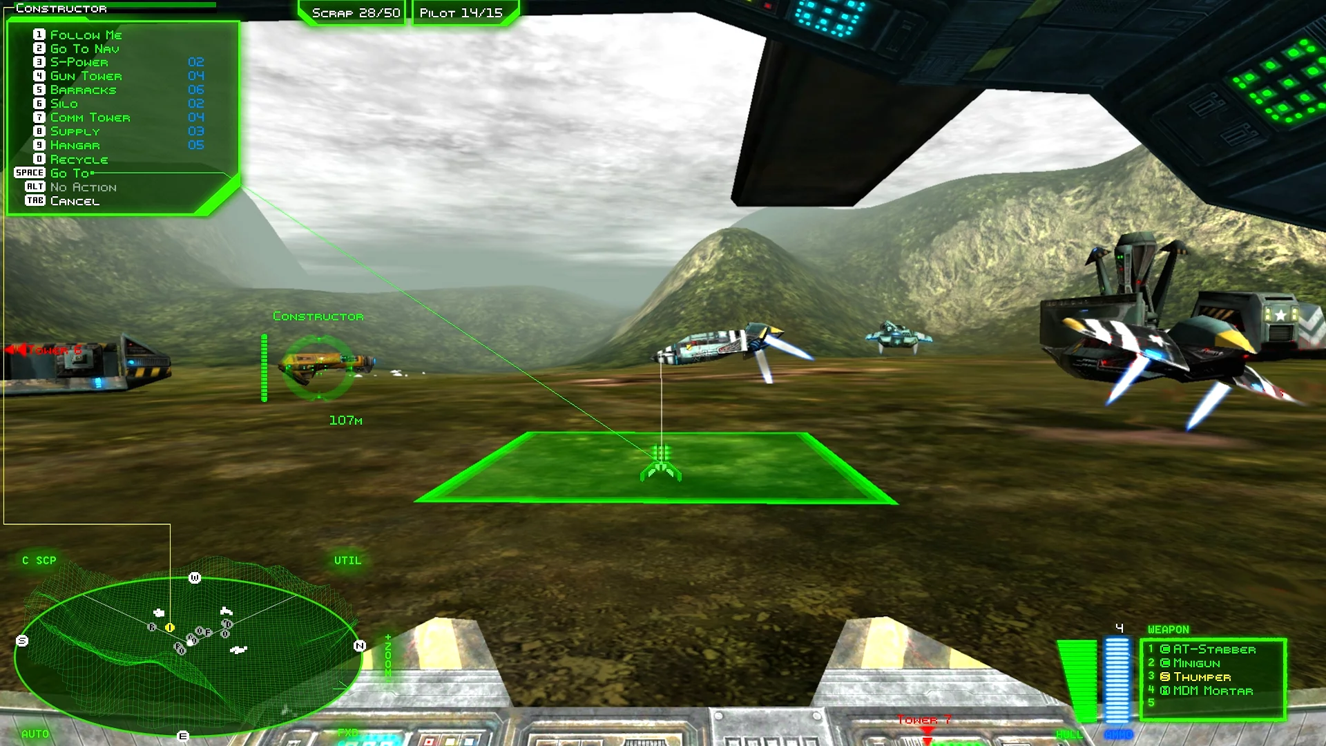 Изображение игры: Battlezone 98 Redux