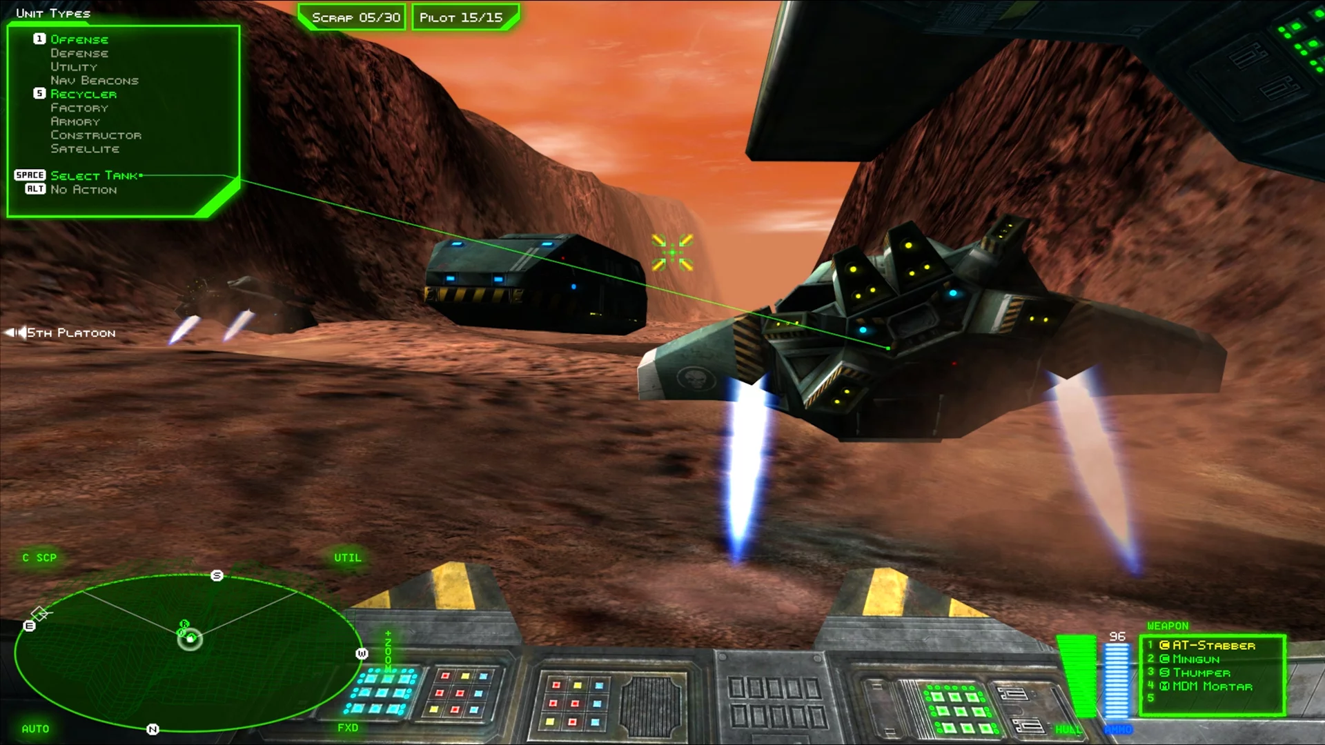 Изображение игры: Battlezone 98 Redux