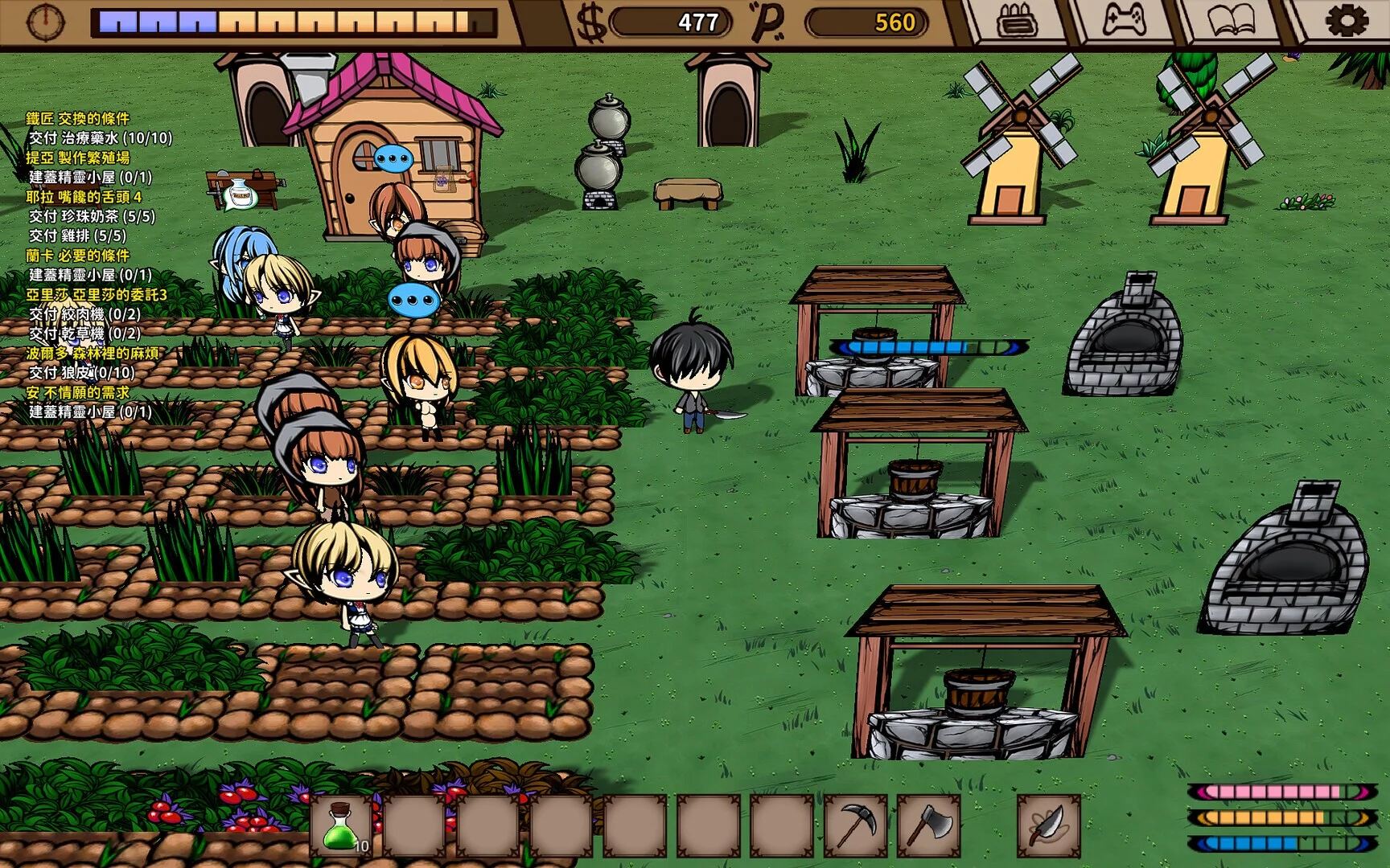 Изображение игры: Elf Sex Farm