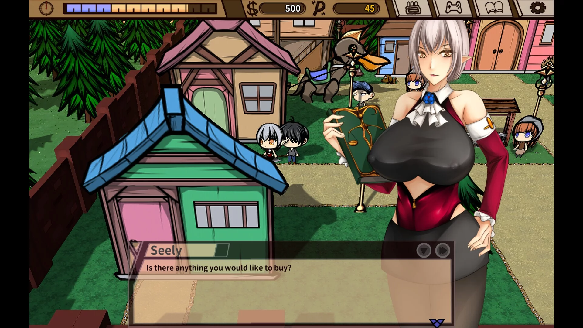 Изображение игры: Elf Sex Farm