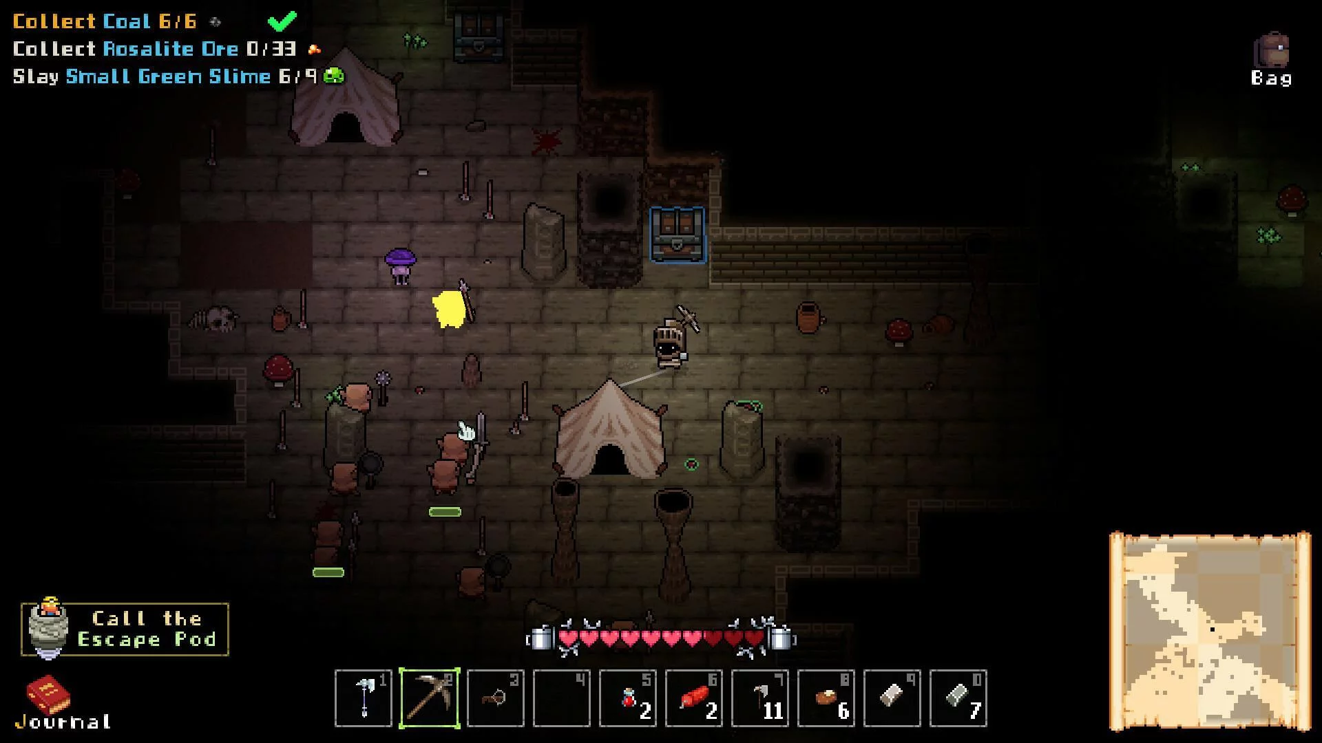 Изображение игры: Below the Stone Demo
