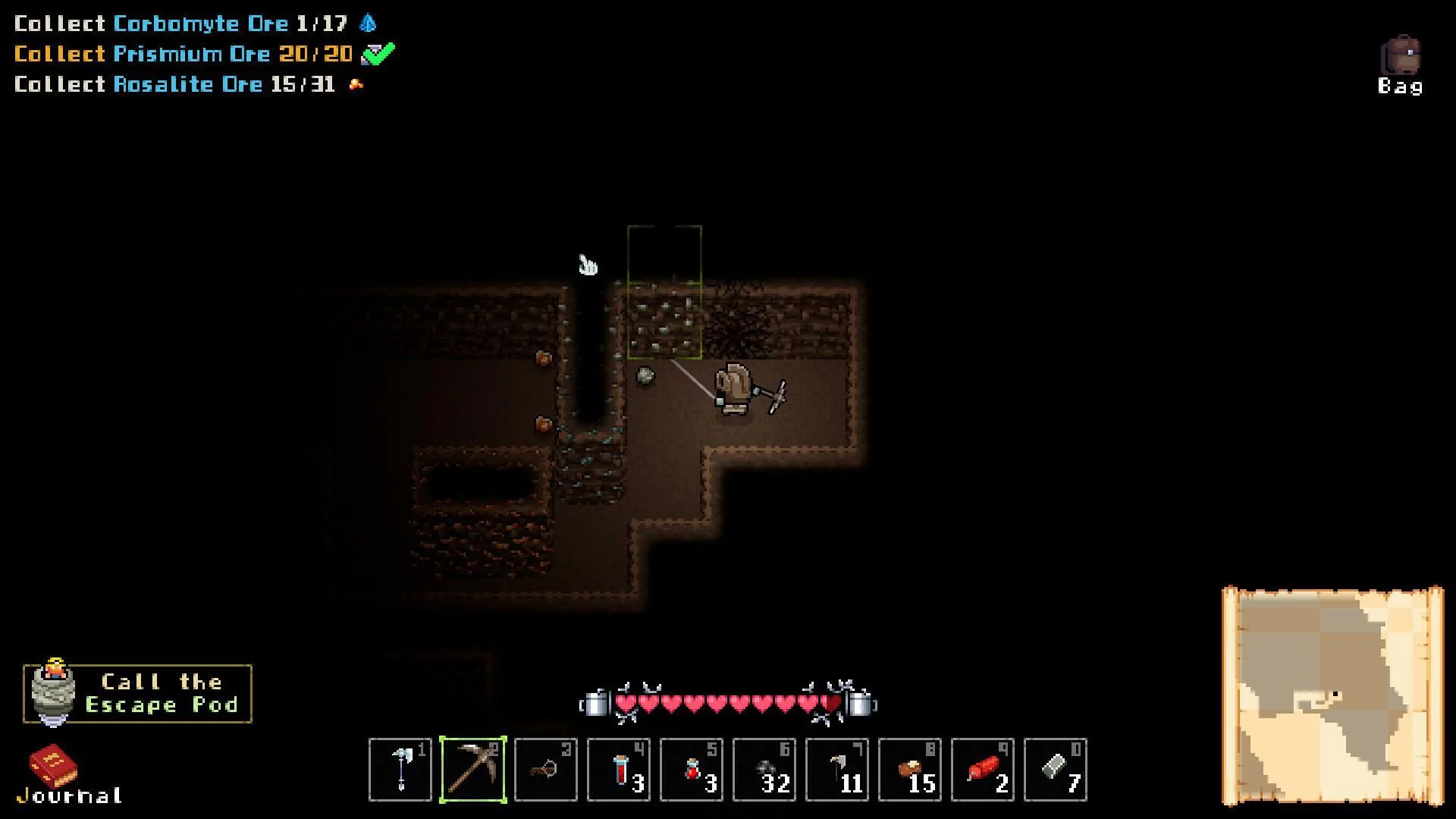 Изображение игры: Below the Stone Demo