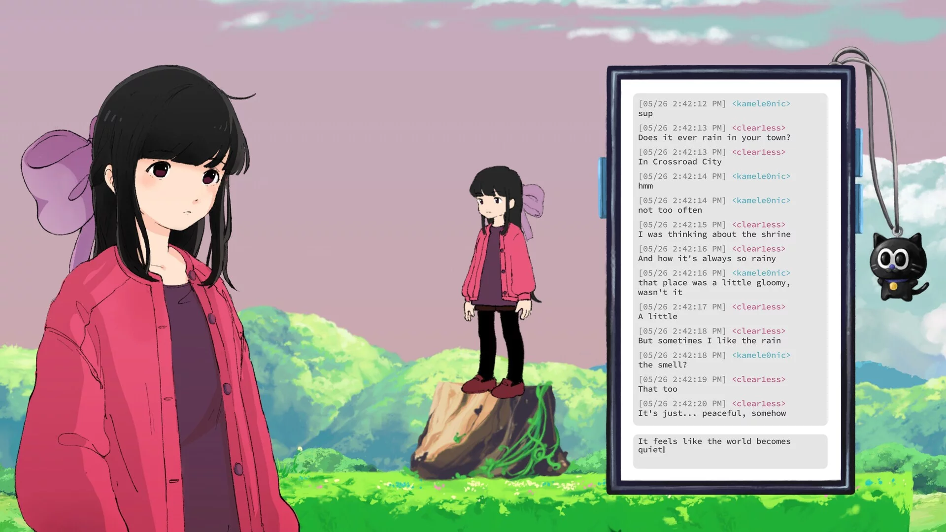 Изображение игры: Monospaced Lovers: Prologue