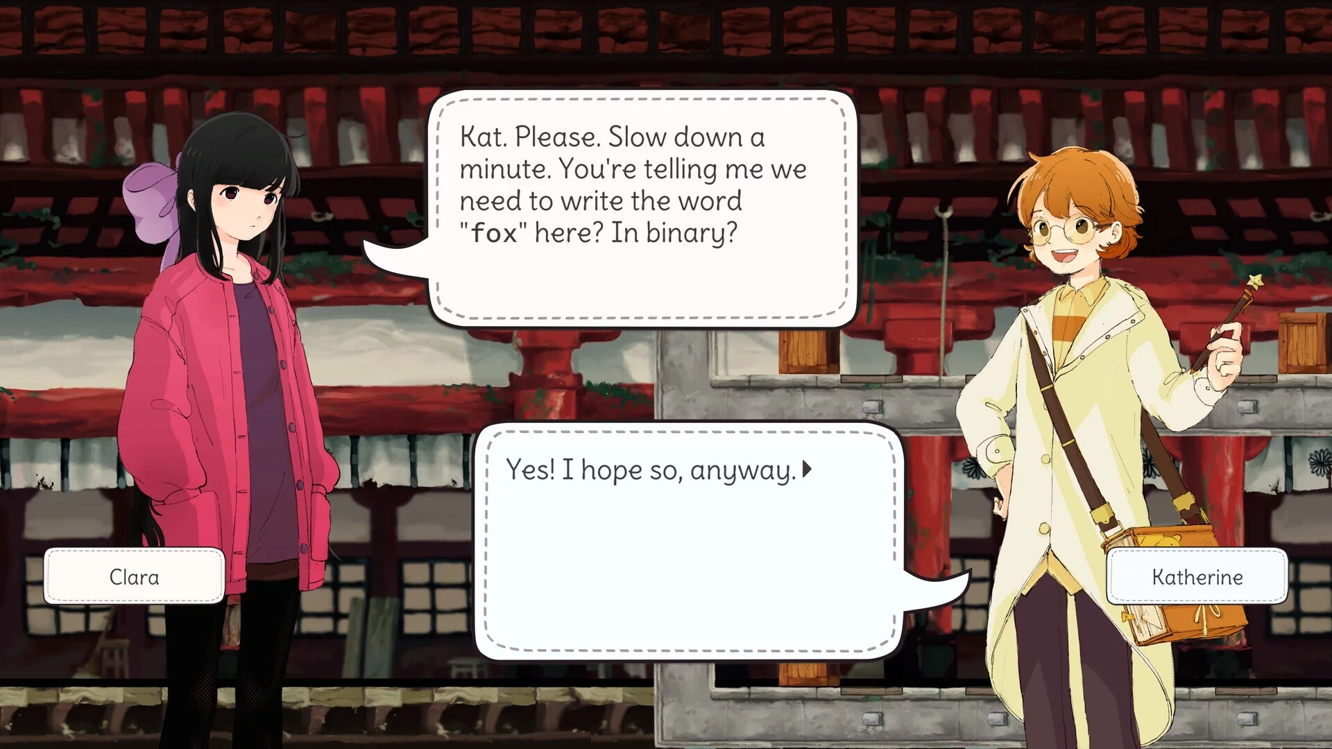 Изображение игры: Monospaced Lovers: Prologue