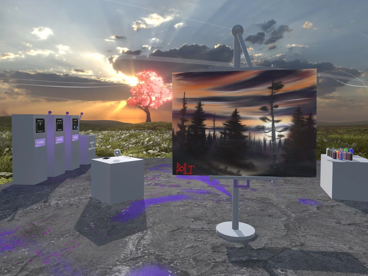 Изображение игры: V-Art- VR Painting Studio