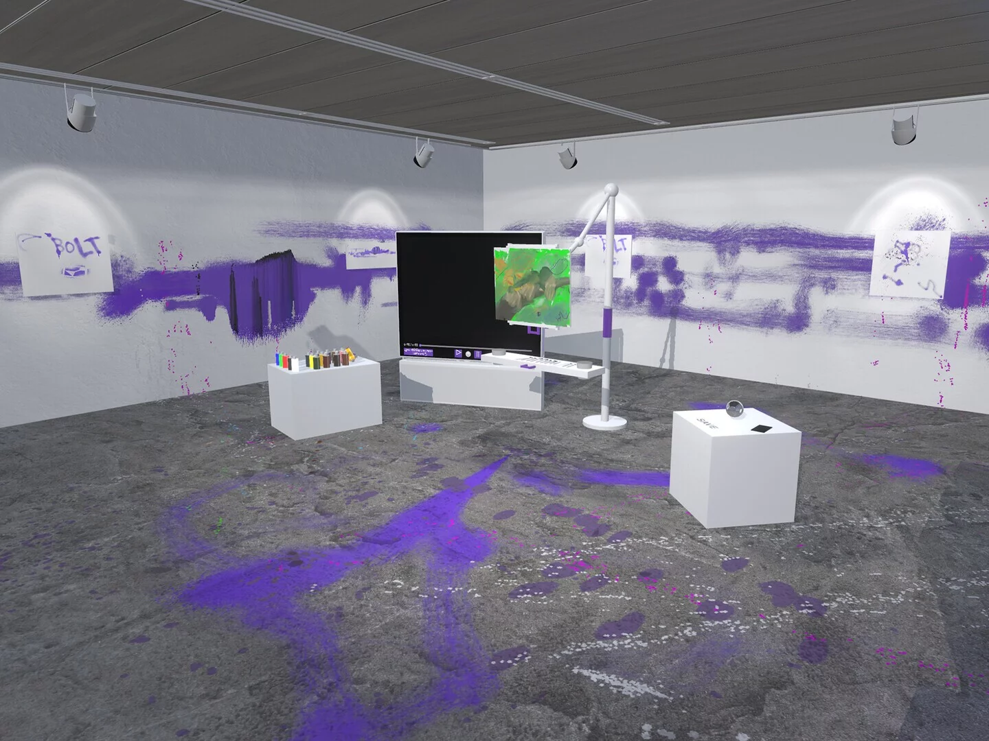 Изображение игры: V-Art- VR Painting Studio