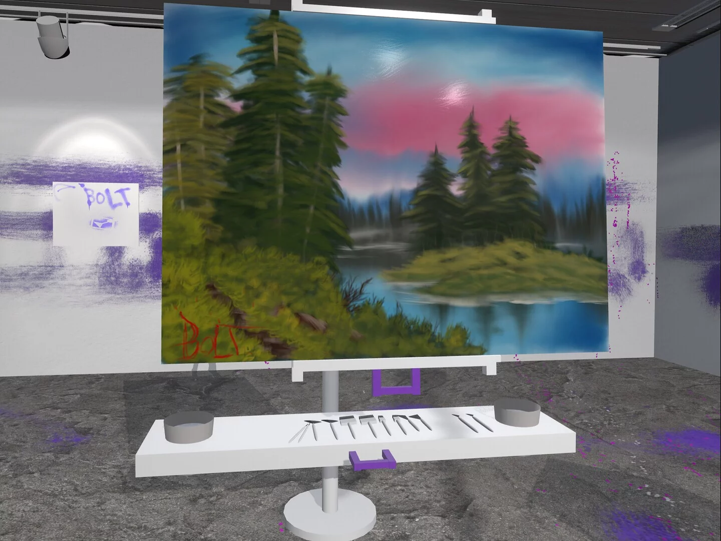 Изображение игры: V-Art- VR Painting Studio