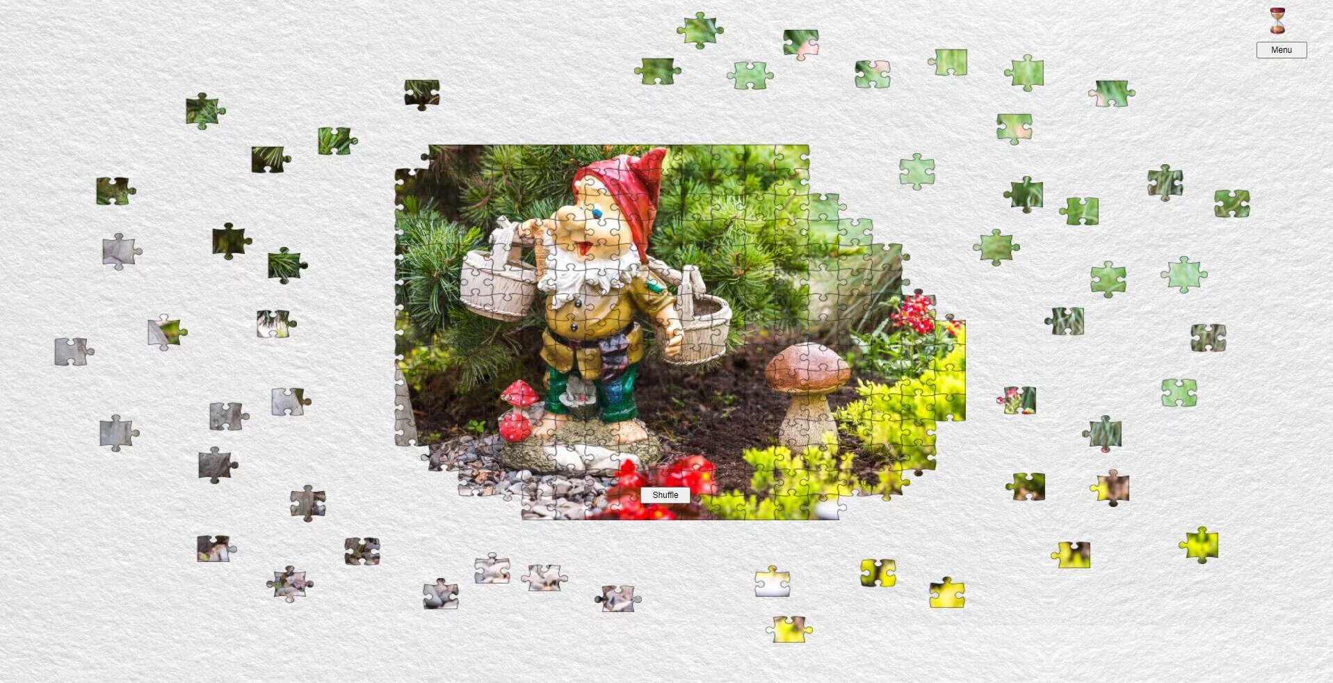 Изображение игры: Gnome Enchanted Jigsaw Puzzles