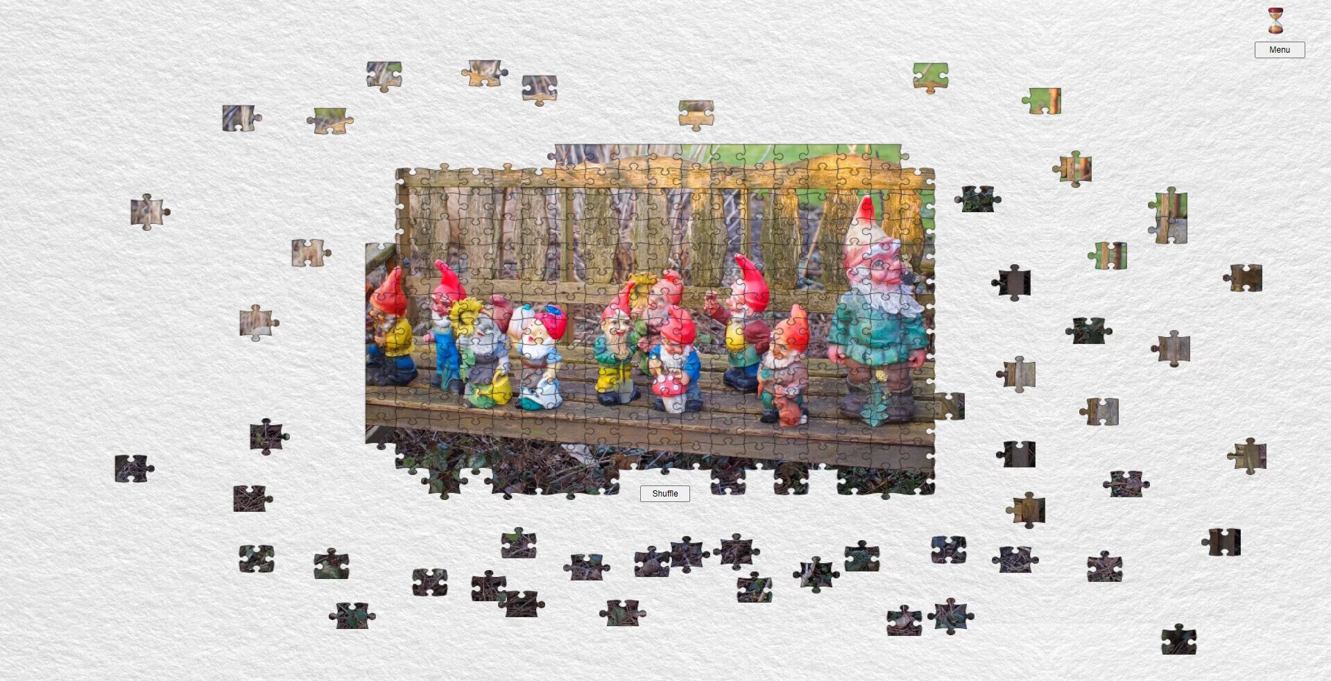 Изображение игры: Gnome Enchanted Jigsaw Puzzles