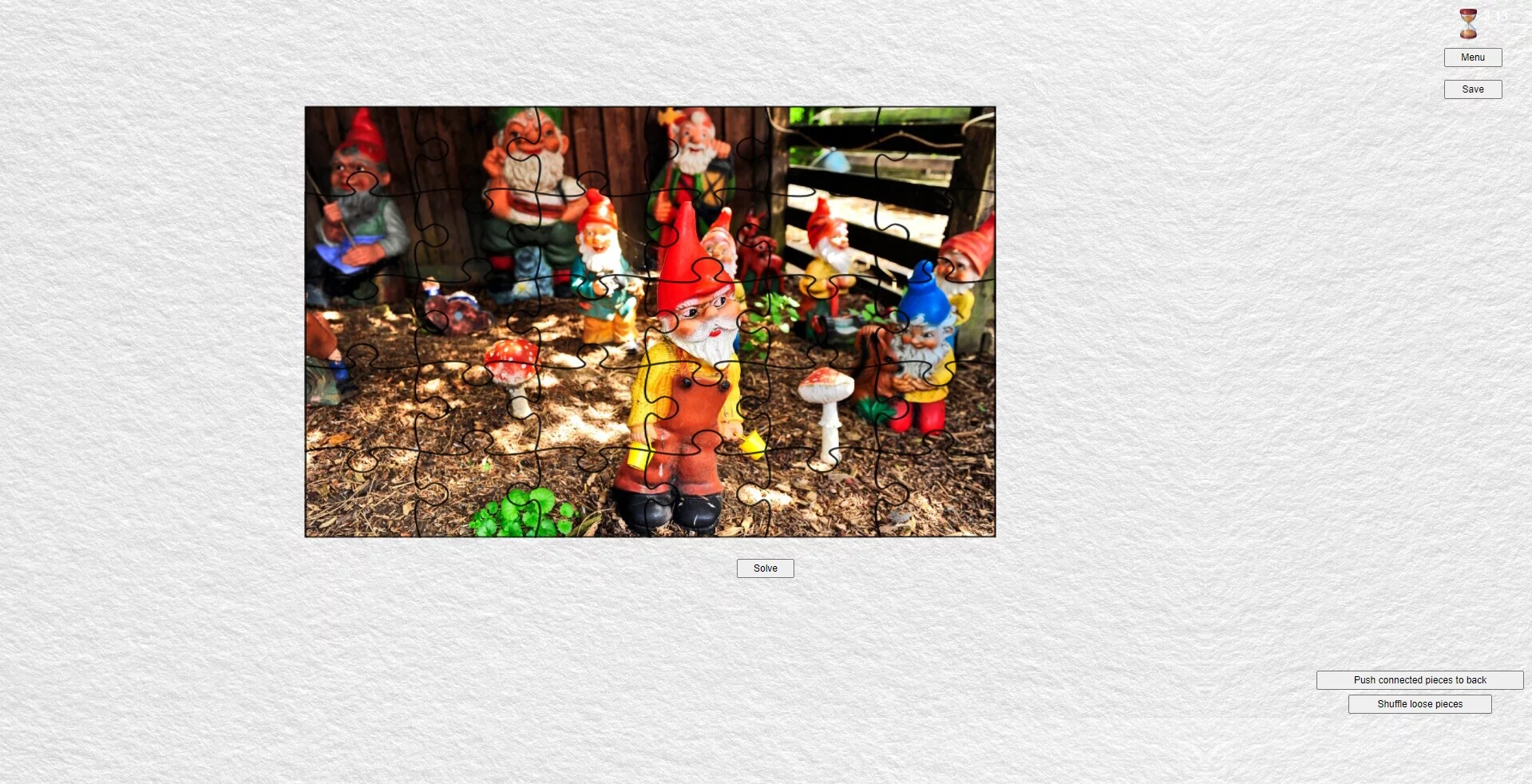 Изображение игры: Gnome Enchanted Jigsaw Puzzles
