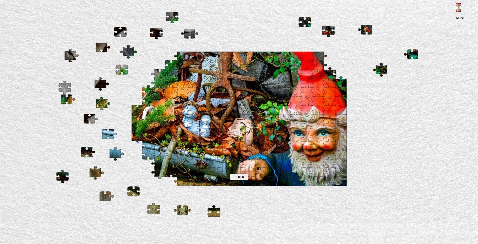 Изображение игры: Gnome Enchanted Jigsaw Puzzles