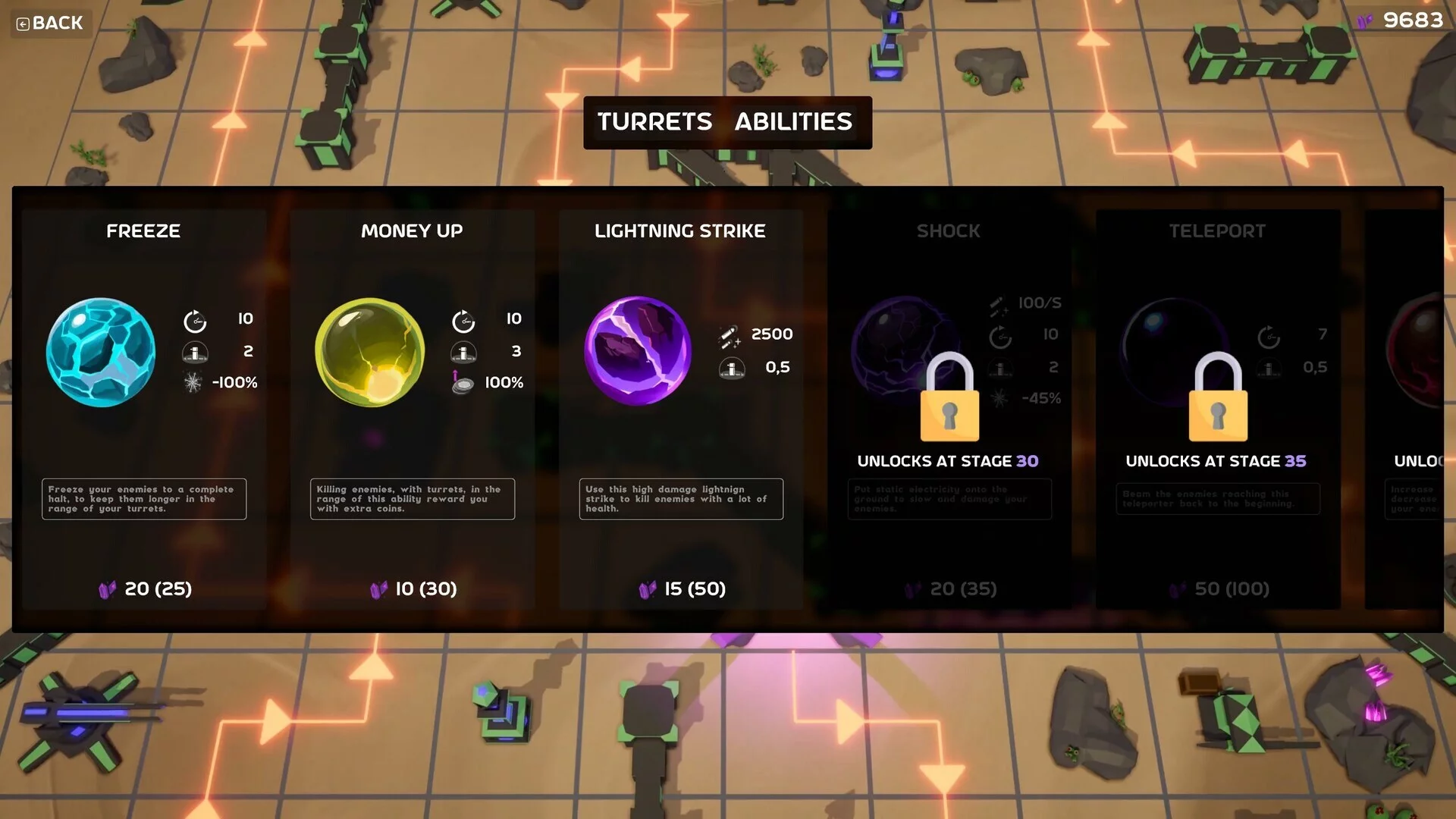Изображение игры: Crystal Tower Defense