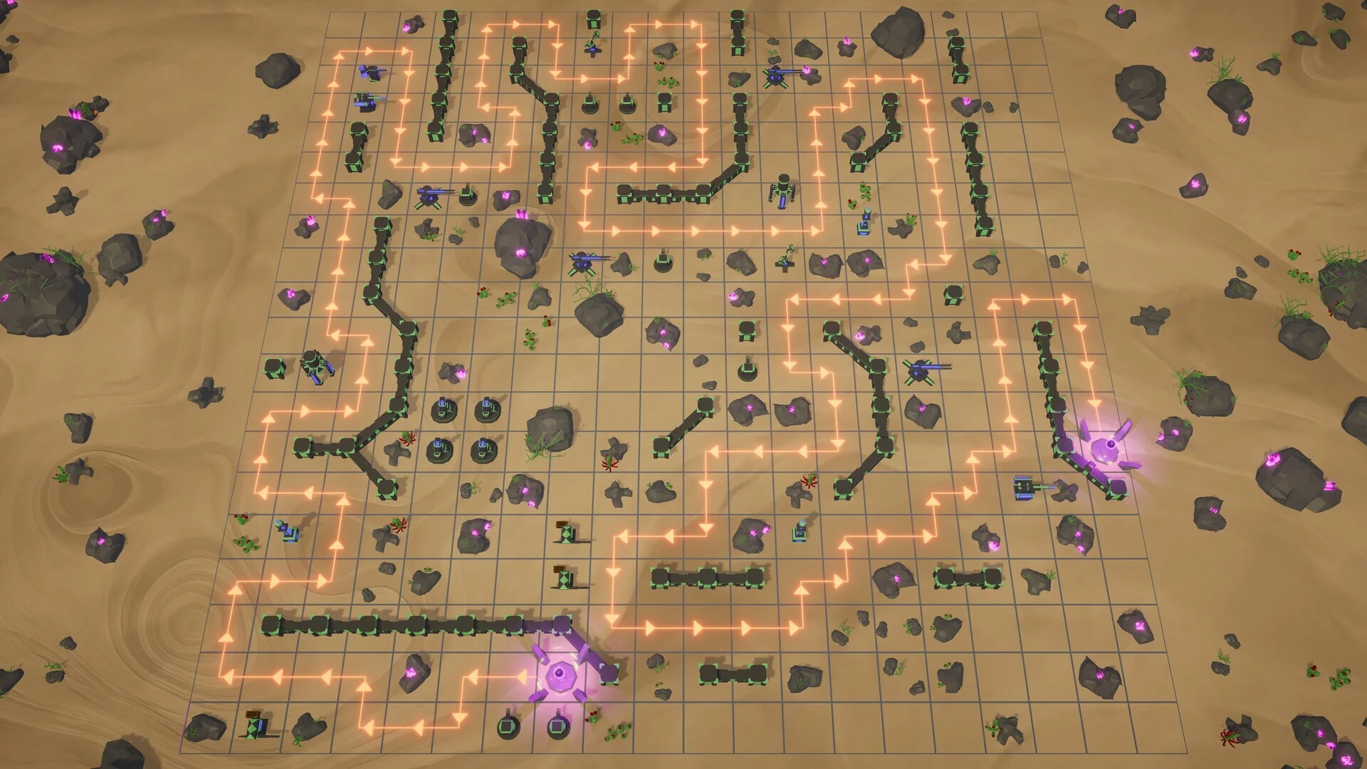 Изображение игры: Crystal Tower Defense