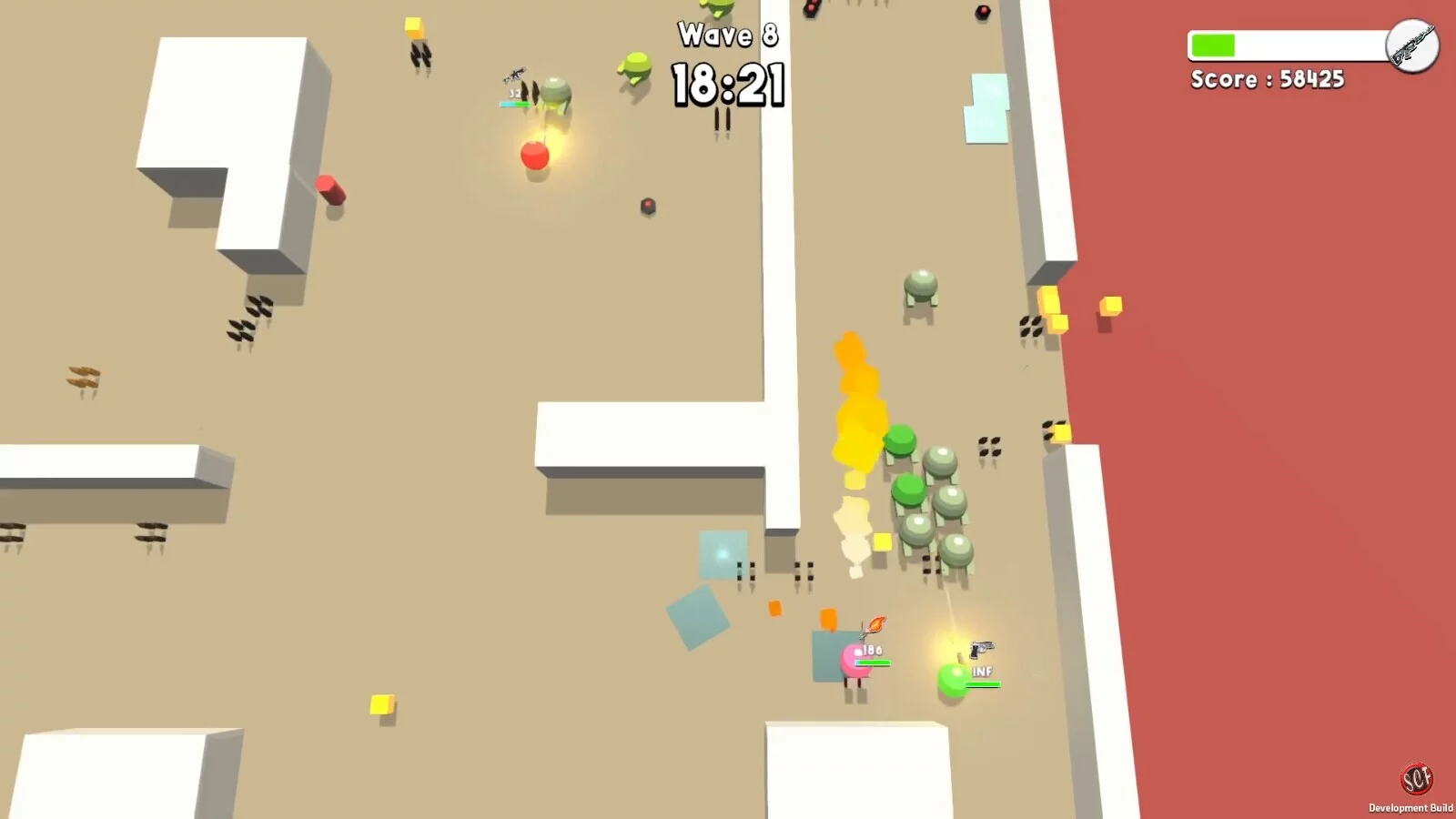 Изображение игры: Around Us: Zombie Shooter