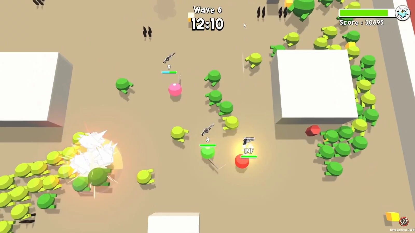 Изображение игры: Around Us: Zombie Shooter