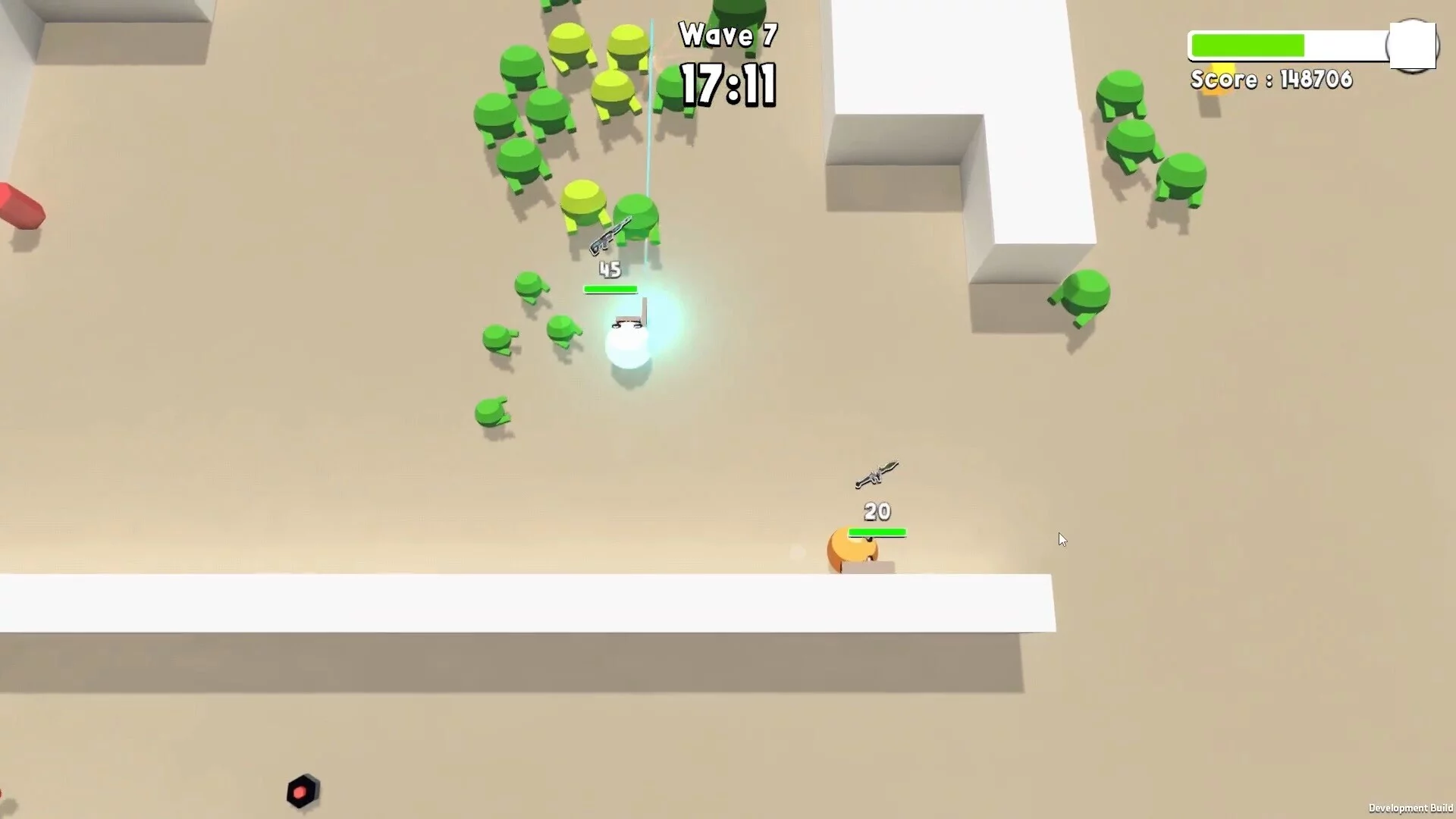 Изображение игры: Around Us: Zombie Shooter
