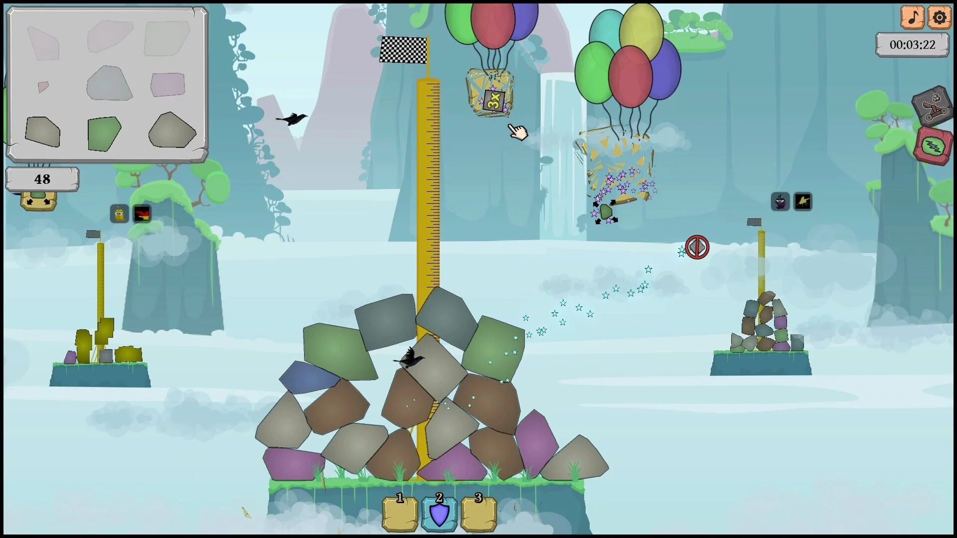 Изображение игры: Stack Stones