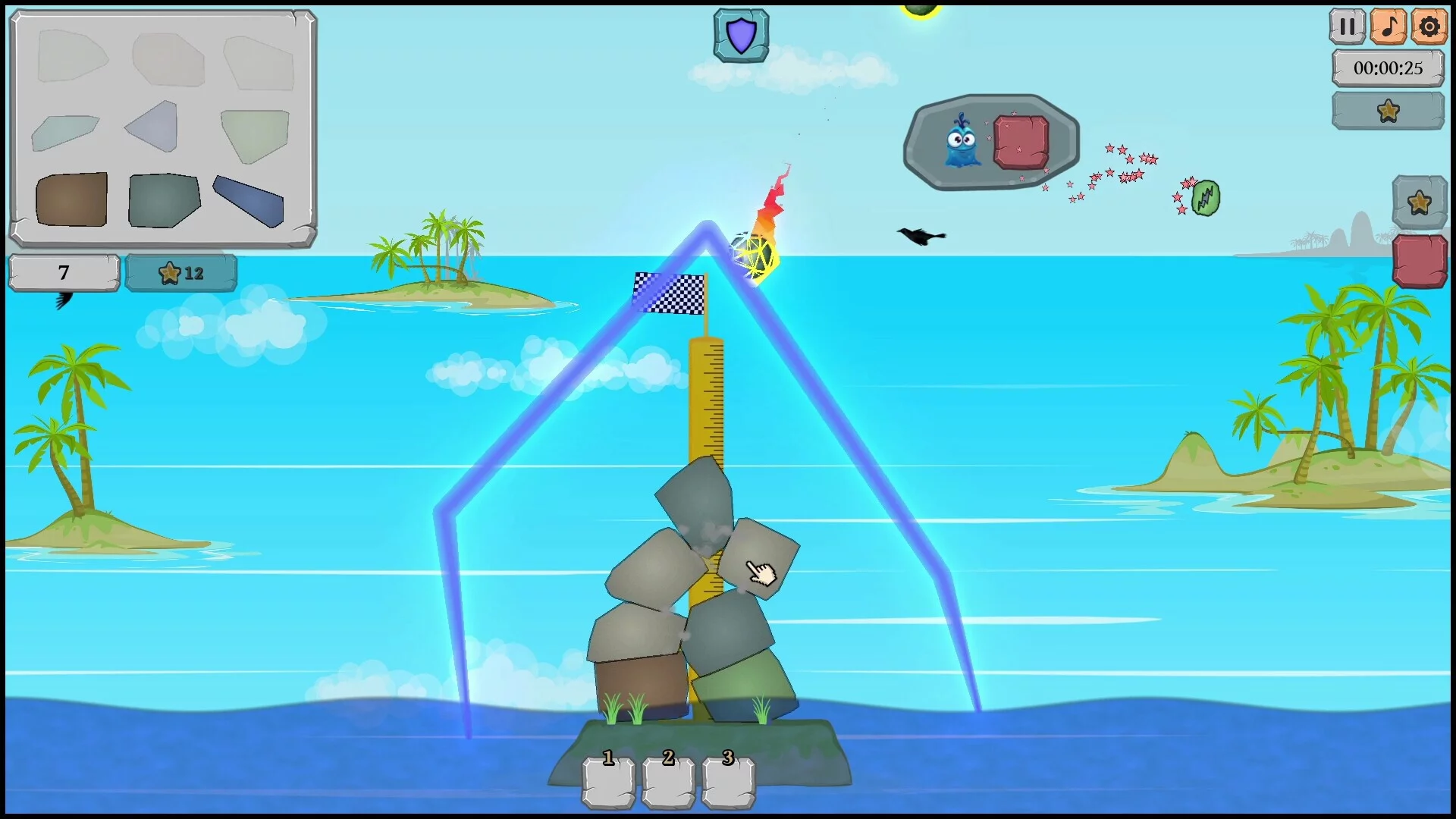 Изображение игры: Stack Stones