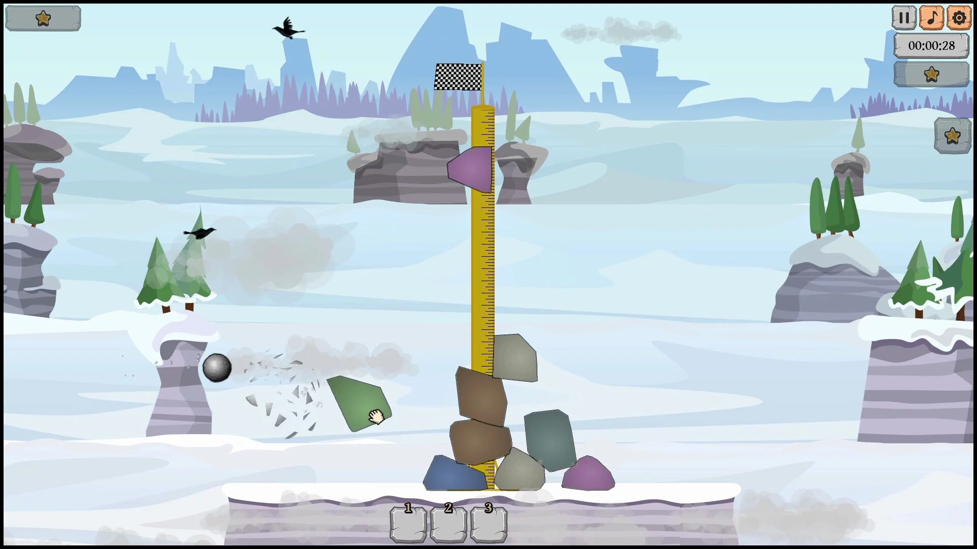 Изображение игры: Stack Stones