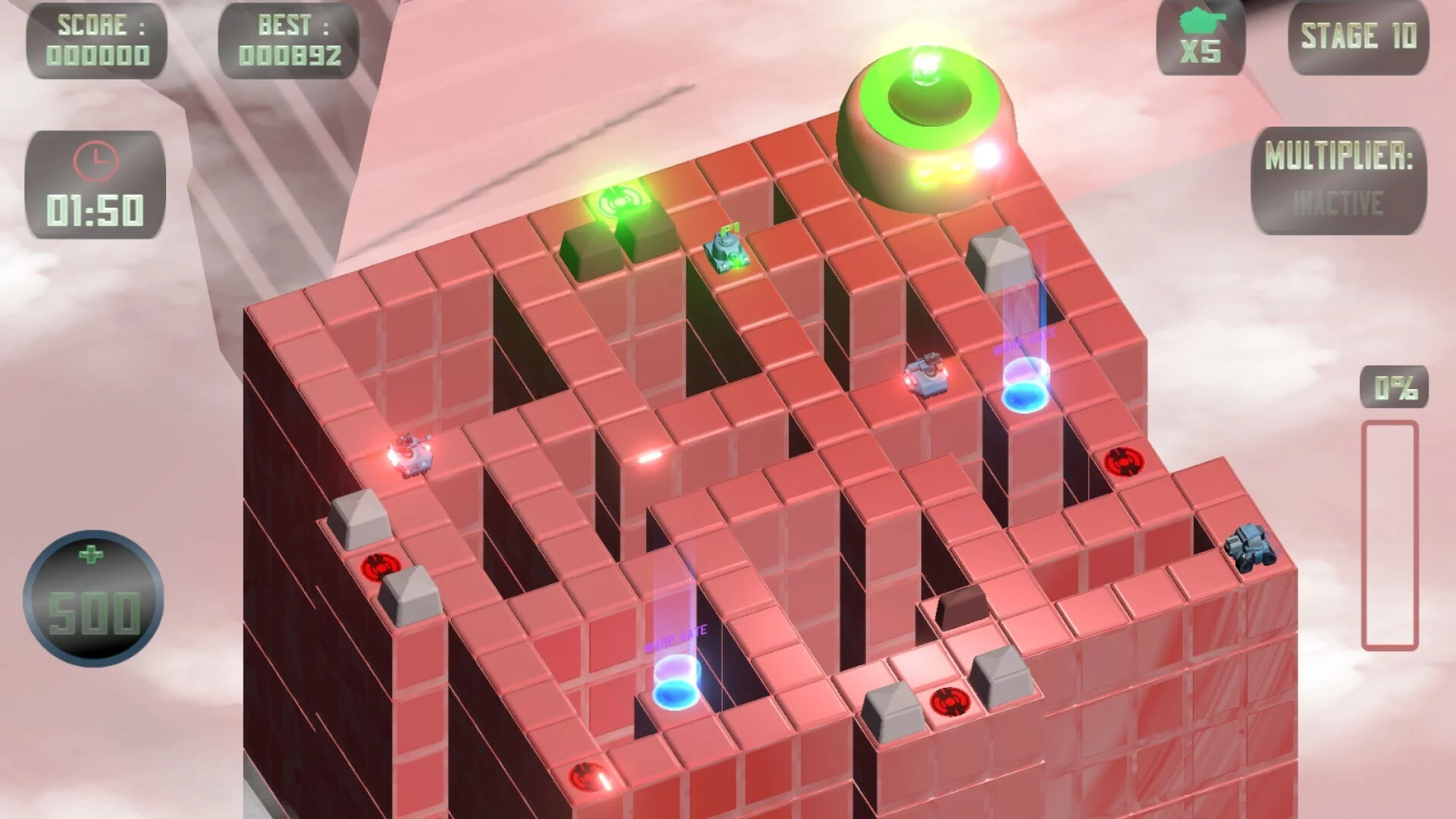 Изображение игры: Super Tank Attack