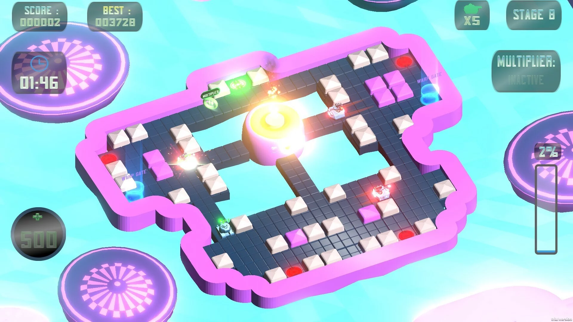Изображение игры: Super Tank Attack