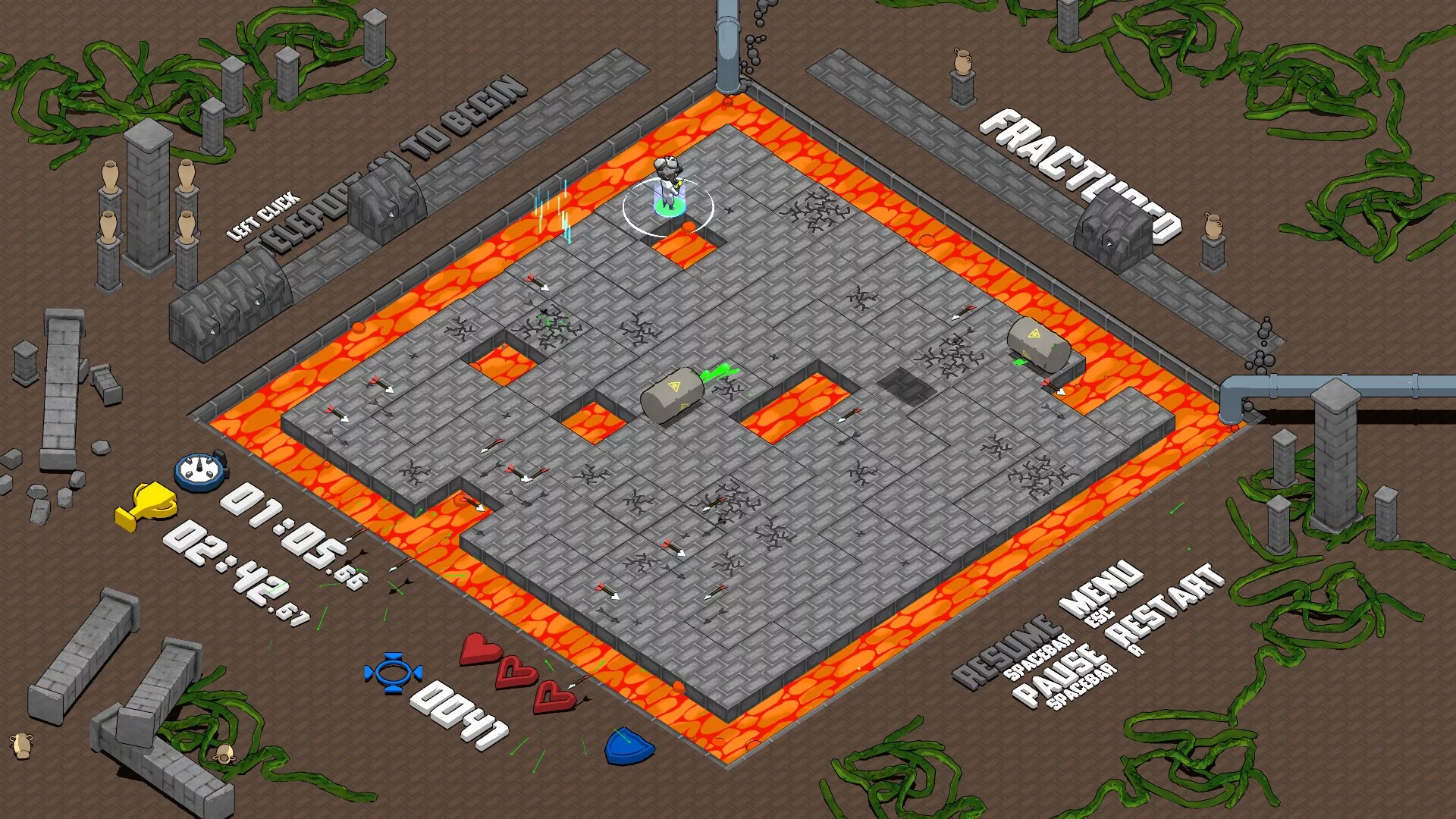 Изображение игры: Trap Attack