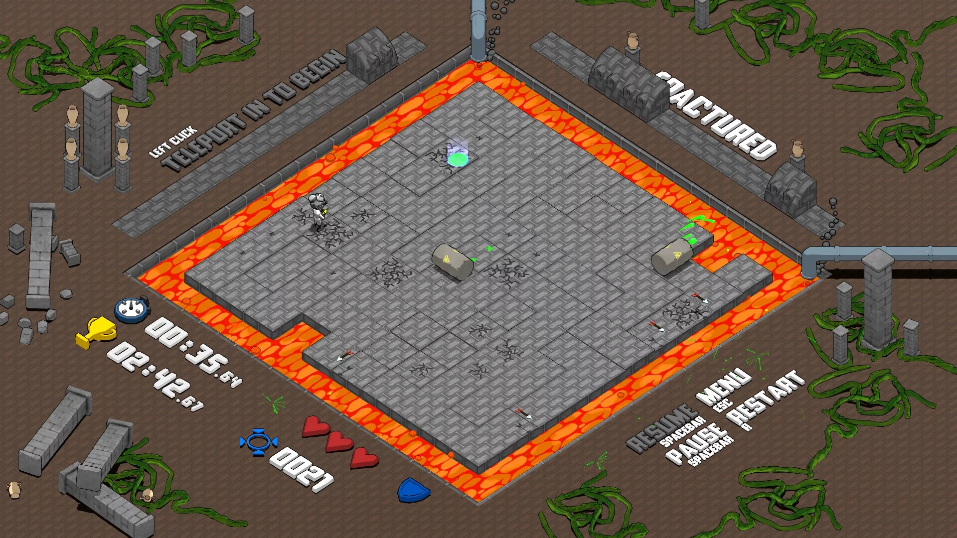 Изображение игры: Trap Attack