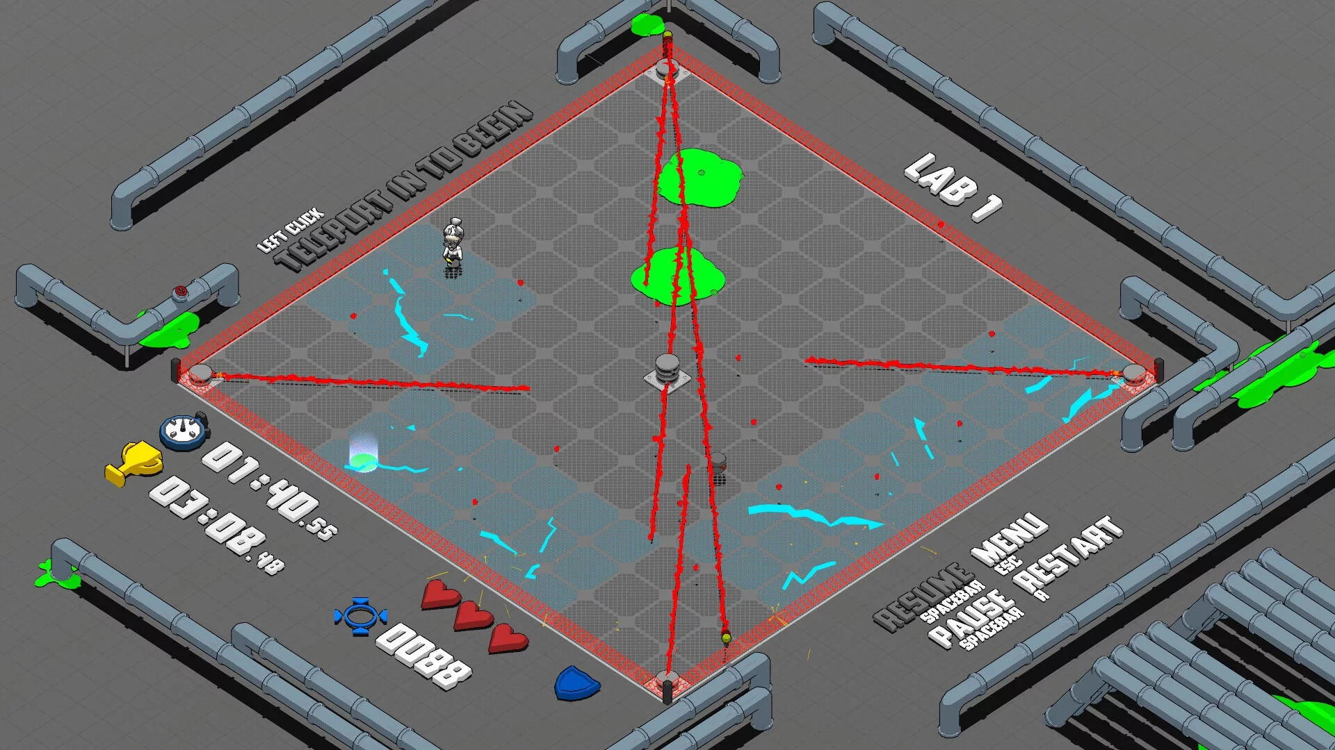 Изображение игры: Trap Attack